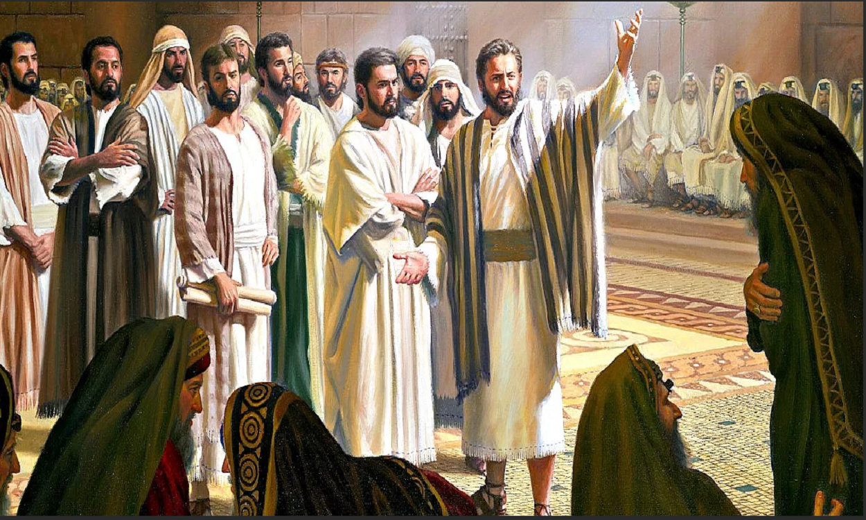 Апостолы перед Синедрионом.
